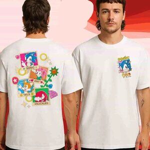 Sonic the Hedgehog Sonic Picture Day Tee Happy Memories With Sonic T-Shirt 134
